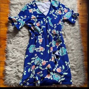 Pleione Floral Dress